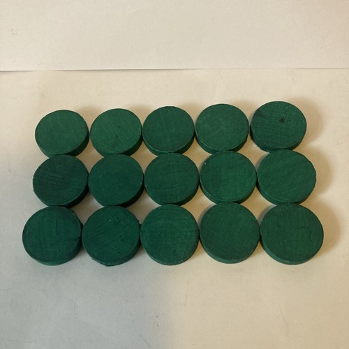 Green backgammon pieces - backgammon,