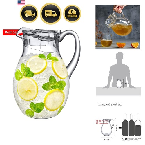 Plastic pitcher water - plastic,