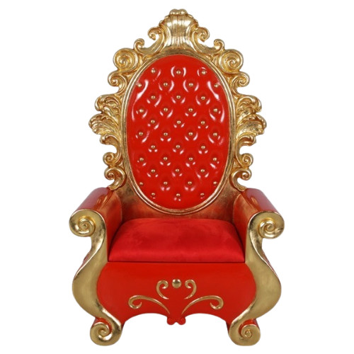 Christmas santa throne photo - christmas,