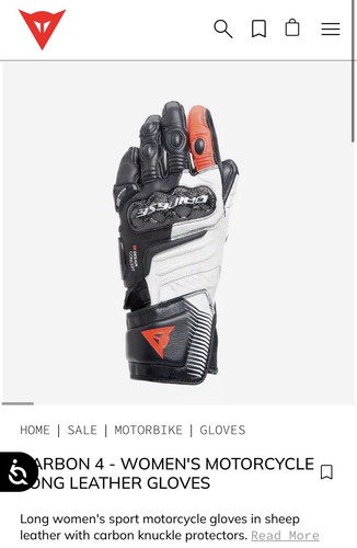 Dainese carbon long ladies - 4,