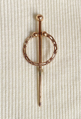 Vintage silver gilt irish - gilt,