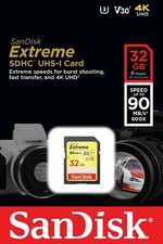 32GB SanDisk memory card for