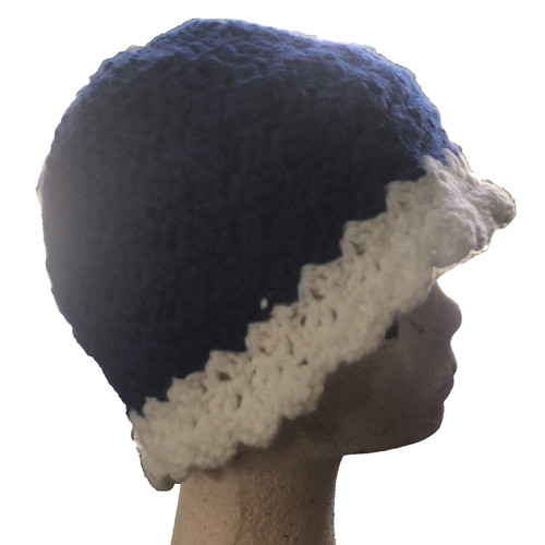 Handmade blue white crochet - handmade,