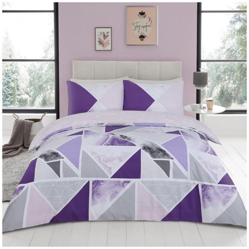 Geometric duvet cover set - geometric,