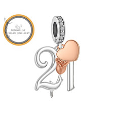 21st Birthday Charm For