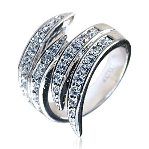 Large abstract shape white - shape,