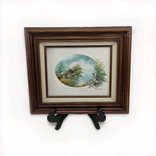 Framed oil painting canvas - oil,