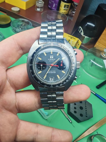Vintage tissot navigator mens - vintage,