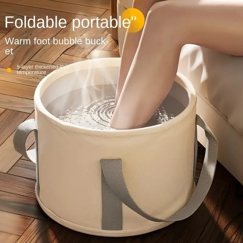 Foldable foot spa - bath, basin