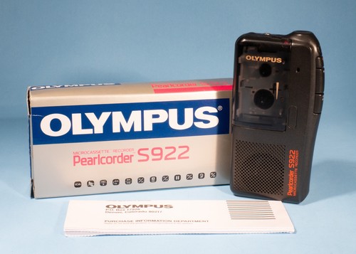 Olympus pearlcorder s922 - pearlcorder,