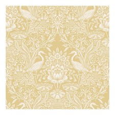 Sublime Crane Toile Wallpaper | Corn