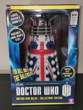 Doctor Dr Who 12" 50th Anniversary British Icon Dalek Collector's Edition 