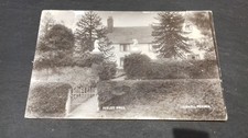 Vintage real photo postcard Corley Hall Sidwell Meriden posted 1914