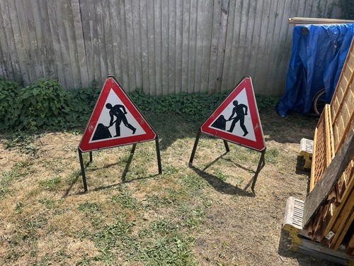 Road signs construction - signs,