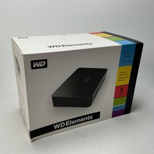 WD Elements 2TB Hard Drive NEW Sealed