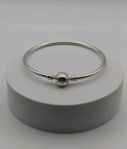 Sterling silver pandora bangle - sterling,