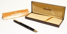 Sheaffer by Sailor Japan Sentinel Fountain Pen - Black Lacquer + F4 Nib + Box.