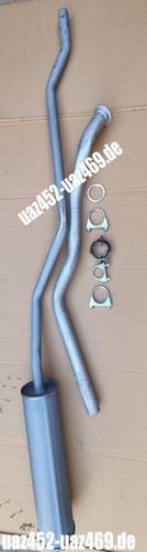 Uaz 452 exhaust complete - uaz,