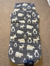 John Lewis Winter Animals super soft fleece pram liner - Excellent Condition