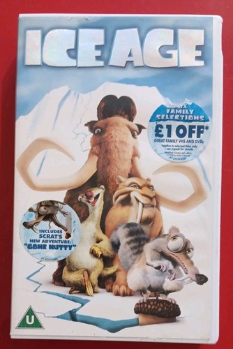 Ice age vhs kids - family, movie