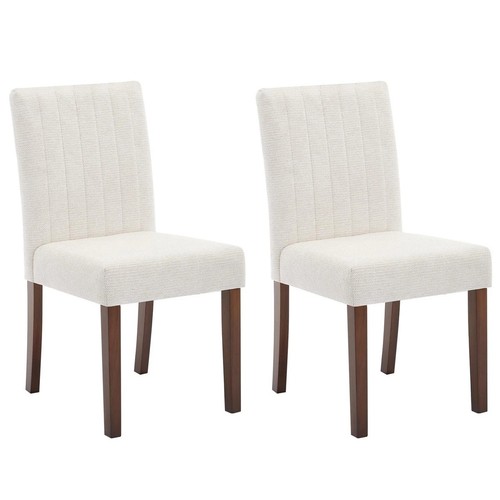 Dining chairs soft linen - chairs,