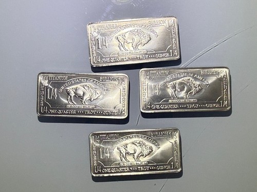 4oz 999 fine titanium - x, 1/4oz