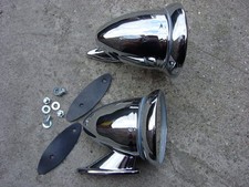 CONVEX Chrome Bullet Wing Door
