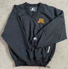 STARTER SMOCK V NECK COLLEGE AMERICAN FOOTBALL WINDBREAKER M MEDIUM