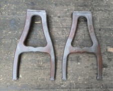 Industrial cast iron bench