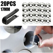 20pcs 17mm Chrome Car Wheel