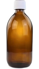 Medicine amber glass bottles - amber, &