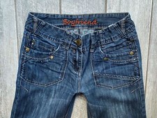 Next Y2K wide Boyfriend slouch jeans carpenter  size 6 R W27 L30 cargo pockets