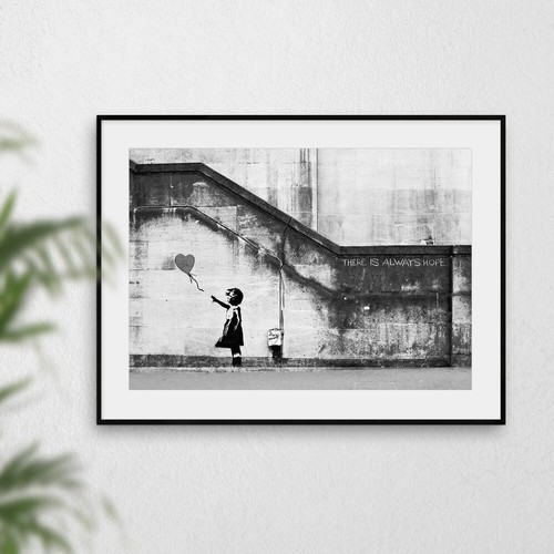 Banksy posters prints wall art - banksy,
