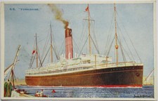 Vintage Shipping Postcard of