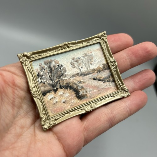 Dolls house miniature - dolls, vintage