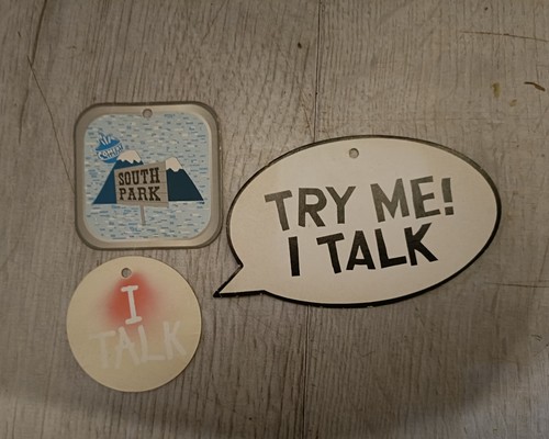 Talking chef tags - chef, park
