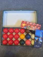 Aramith Snooker and Billiard Balls 1 7/8 Inch