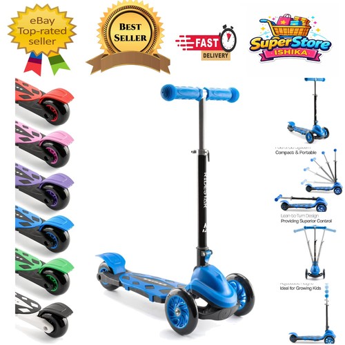 Height adjustable blue wheel - blue, 3-wheel