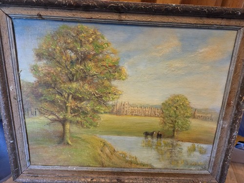 Vintage british school - school, on