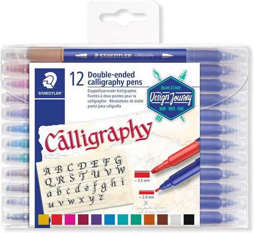 New double ended calligraphy - double,