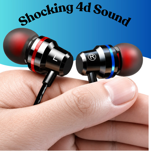 Earphones headphones wired for - earphones,