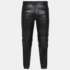 Mens Leather Pant, Slim Fit