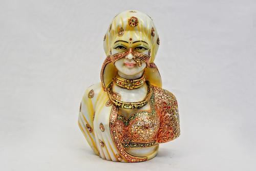 Handcrafted rajasthani woman - handcrafted,