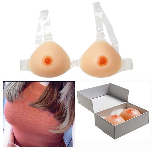 Silicone breast form strap - silicone, on