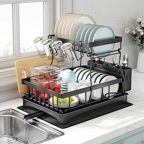 Tier dish drainer - 2, rack