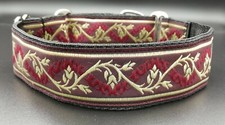Martingale Dog Collar Bugundy