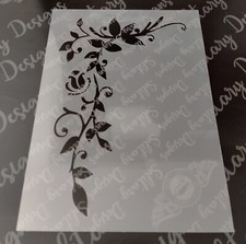 Rose flower Stencil for craft