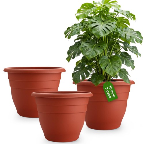 Large 16inch plastic plant - large,