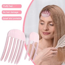 UK 2pc set Fluffy Hairpin Curling Bangs Clips Hair Roots Volumizing Hair Tool