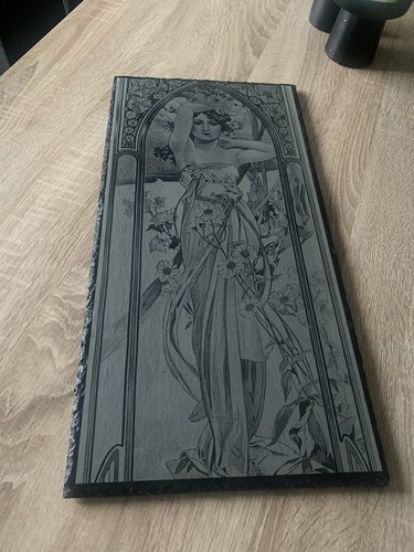 Slate wall plaque alphonse - slate,